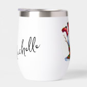 Bottoms Up grappige sneeuwpop gepersonaliseerd (Rechts)