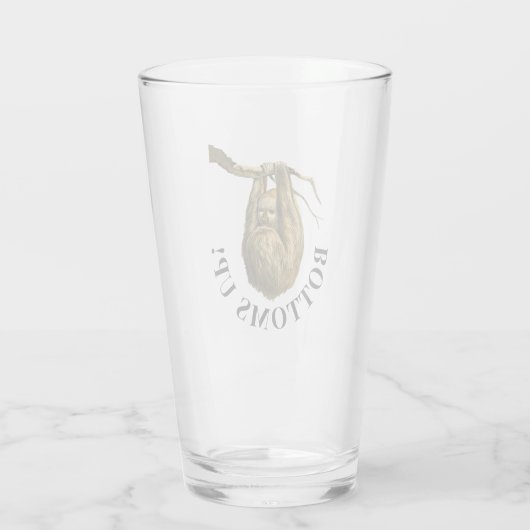 'Bottoms Up'-sleuf Glas (Achterkant)