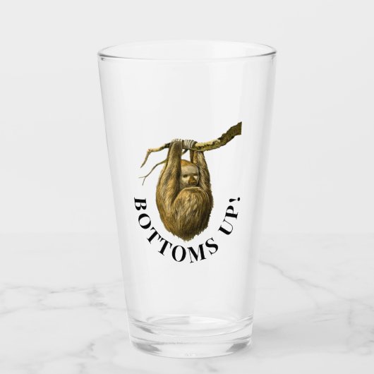 'Bottoms Up'-sleuf Glas (Voorkant)