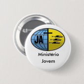 Botton Ministério Jovem Ronde Button 5,7 Cm (Voorkant /achterkant)