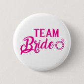 Botton Team Bride Ronde Button 5,7 Cm (Voorkant)