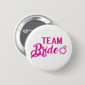 Botton Team Bride Ronde Button 5,7 Cm (Voorkant /achterkant)