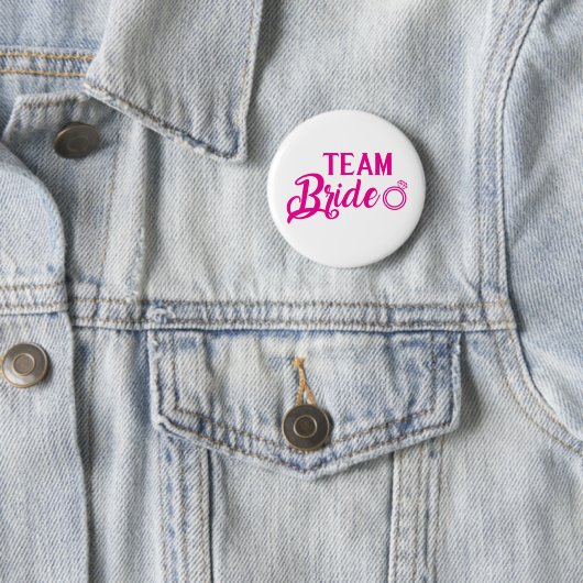 Botton Team Bride Ronde Button 5,7 Cm (In situ)