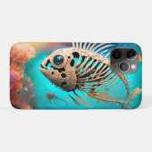 Botvis zwemmend door het koraal Case-Mate iPhone case (Achterkant (horizontaal))
