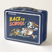 Botvormige bus terug naar school (Voorkant)