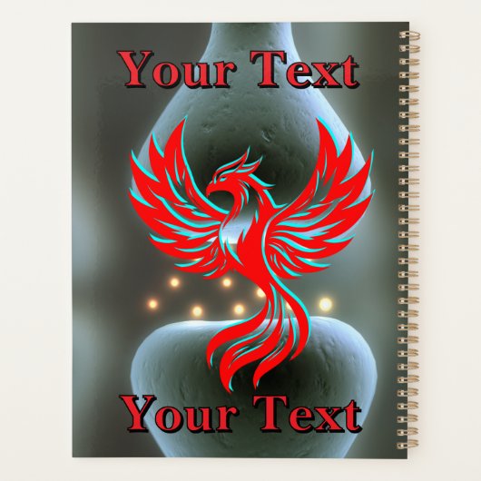 Botzenuw Phoenix Fantasy Science Planner (Achterkant)