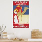 Bou Saada Algere Vintage Poster (Keuken)