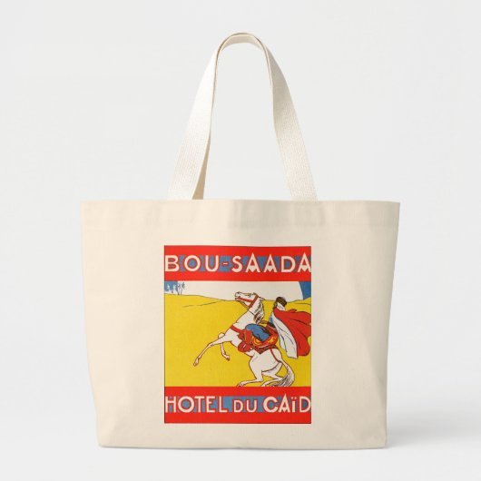 Bou-Saada Hotel Du Caid Grote Tote Bag (Voorkant)