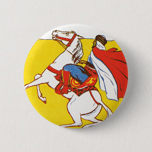 Bou-Saada Hotel Du Caid Ronde Button 5,7 Cm