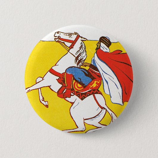 Bou-Saada Hotel Du Caid Ronde Button 5,7 Cm (Voorkant)