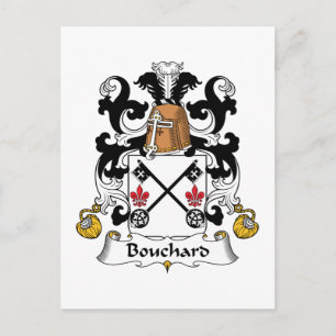 Bouchard Family Crest Briefkaart