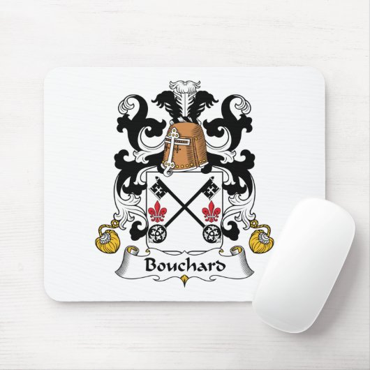 Bouchard Family Crest Muismat (Met muis)