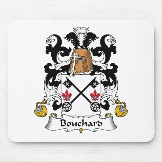 Bouchard Family Crest Muismat (Voorkant)