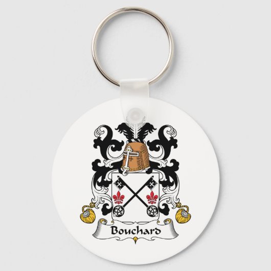 Bouchard Family Crest Sleutelhanger (Voorkant)