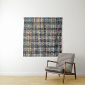 Bouclé stof achtergrond textuur wandkleed (In Situ (horizontaal))