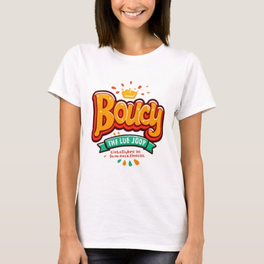 Boucy Crown Fun T-shirt (Voorkant)