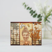 Bouddha-inspiratie Briefkaart (Staand voorkant)