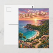 Bouddi National Park Australië Briefkaart (Voorkant / Achterkant)