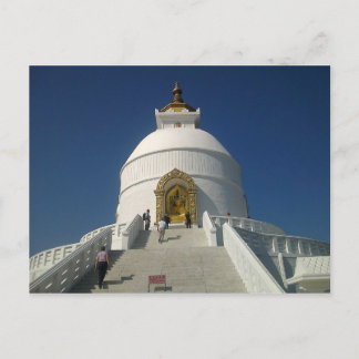 Boudhanath - Boeddhistische Tempel, Kathmandu Nepa Briefkaart