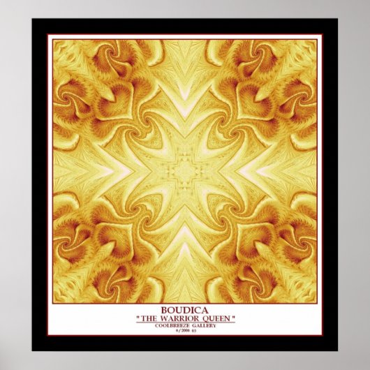 BOUDICA - DE WARRISCHE KONINGIN POSTER (Voorkant)