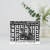 Boudica Statue, Westminster - Londen, Verenigd Kon Briefkaart (Staand voorkant)