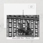 Boudica Statue, Westminster - Londen, Verenigd Kon Briefkaart (Voorkant / Achterkant)