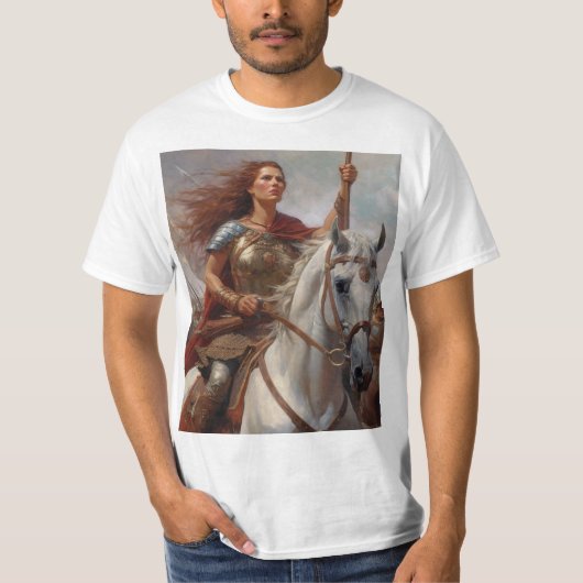 Boudica's Battle Charge Mannen T-shirt (Voorkant)