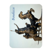 Boudicca standbeeld in Londen souvenir foto Magneet (Verticaal)