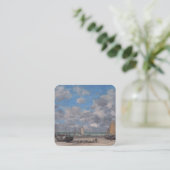 Boudin Clouds Bottle Tag Informatiekaartje (Staand voorkant)