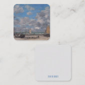 Boudin Clouds Bottle Tag Informatiekaartje (Voorkant / Achterkant)