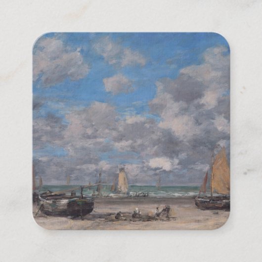 Boudin Clouds Bottle Tag Informatiekaartje (Voorkant)