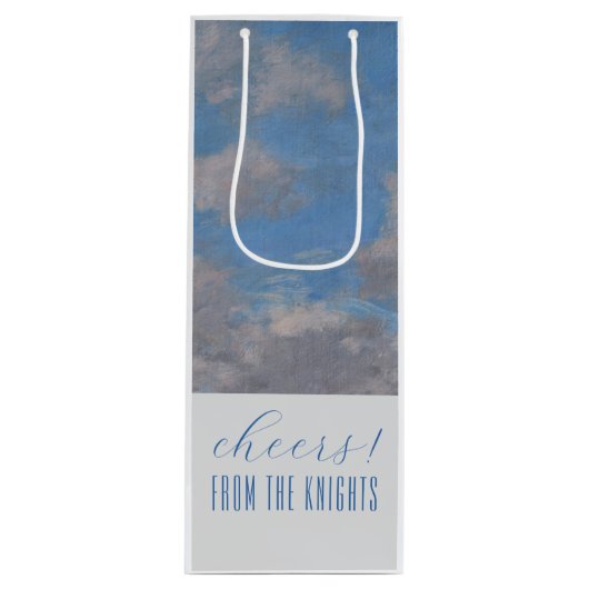 Boudin Clouds Wijn Cadeautas (Voorkant)