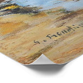 Boudin - Jetties in Harbour , Trouville 1897 Poster (Hoek)