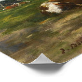 Boudin - Koeien in pasta Poster (Hoek)