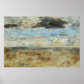 Boudin - Lucht (Studie) Poster (Voorkant)