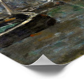 Boudin - Rotterdam Bridge Of Bourse 1876 Poster (Hoek)