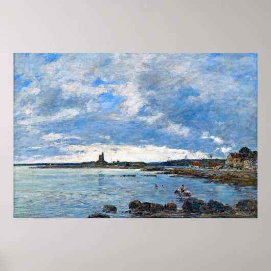 Boudin - St. Vaast-La-Hougue Poster (Voorkant)