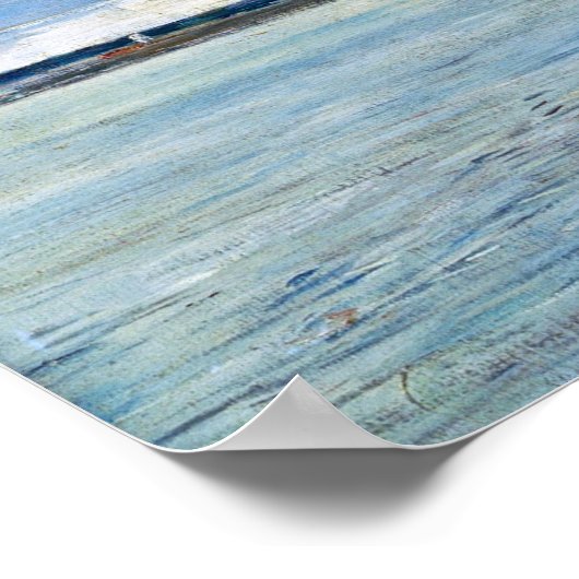 Boudin - St. Vaast-La-Hougue Poster (Hoek)