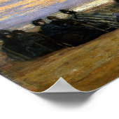 Boudin - The Beach at villerville , 1864 Poster (Hoek)