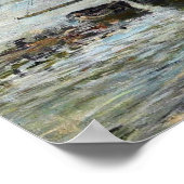 Boudin - Trouville Harbour Poster (Hoek)