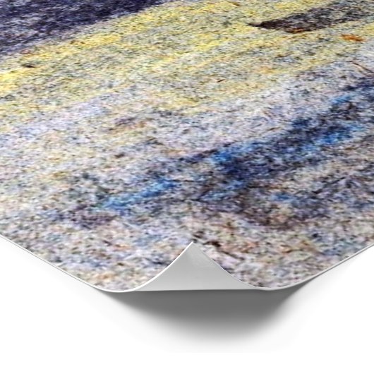 Boudin - wolken boven Zee 1860 Poster (Hoek)