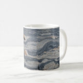 Boudinage Kalksteen Rock Print Koffiemok (Voorkant rechts)