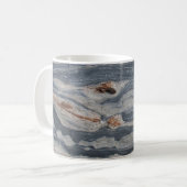 Boudinage Kalksteen Rock Print Koffiemok (Voorkant links)
