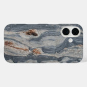 Boudinaged Limestone Rock Textuur Print Case-Mate iPhone Case (Achterkant (horizontaal))