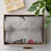 Boudoir | Badkuip Oude Antiek Gold Footed Bad Tissuepapier (Geschenk)