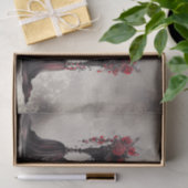 Boudoir | Bladerdak Sjaal Oude Victoriaanse Poster Tissuepapier (Geschenk)