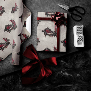 Boudoir Chaise   Victoriaans flauwvallen ligstoel Cadeaupapier