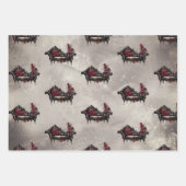 Boudoir Chaise | Victoriaans flauwvallen ligstoel Inpakpapier Vel (Voorkant)