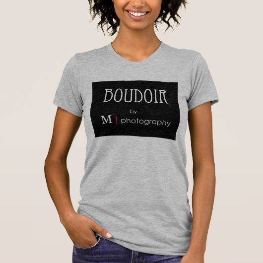 Boudoir door M | Dames en heren, fotografie T-shirt (Voorkant)