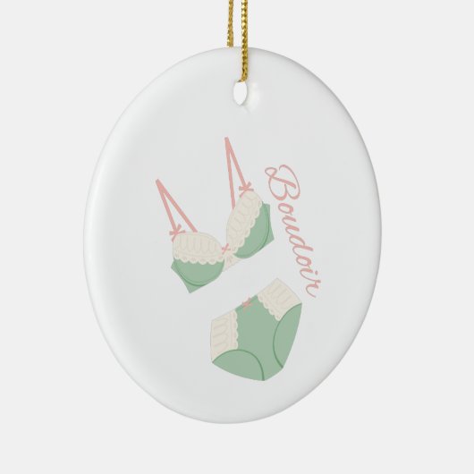 Boudoir Keramisch Ornament (Rechts)